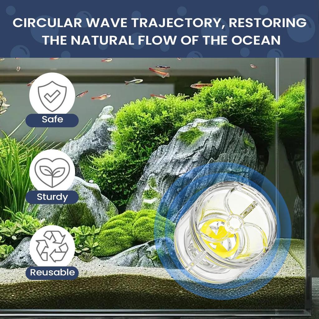 Water Circulation Pump Glow Flow Control Circulating Device Water Flow Pump For Fish Tank Pond Saltwater Bird Bath Draining