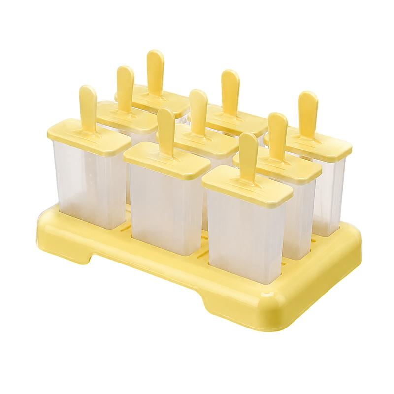 Flexible Silikon-Eis am Stiel-Formen, leicht zu lösen, BPA-frei, wiederverwendbar, Eisbereiter für die Heimküche, DIY-Snack