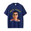 Maglietta da uomo divertente McLovin Mugshot Girocollo Manica Corta Hip Hop Oversize Donna Y2k Vintage Harajuku T-shirt