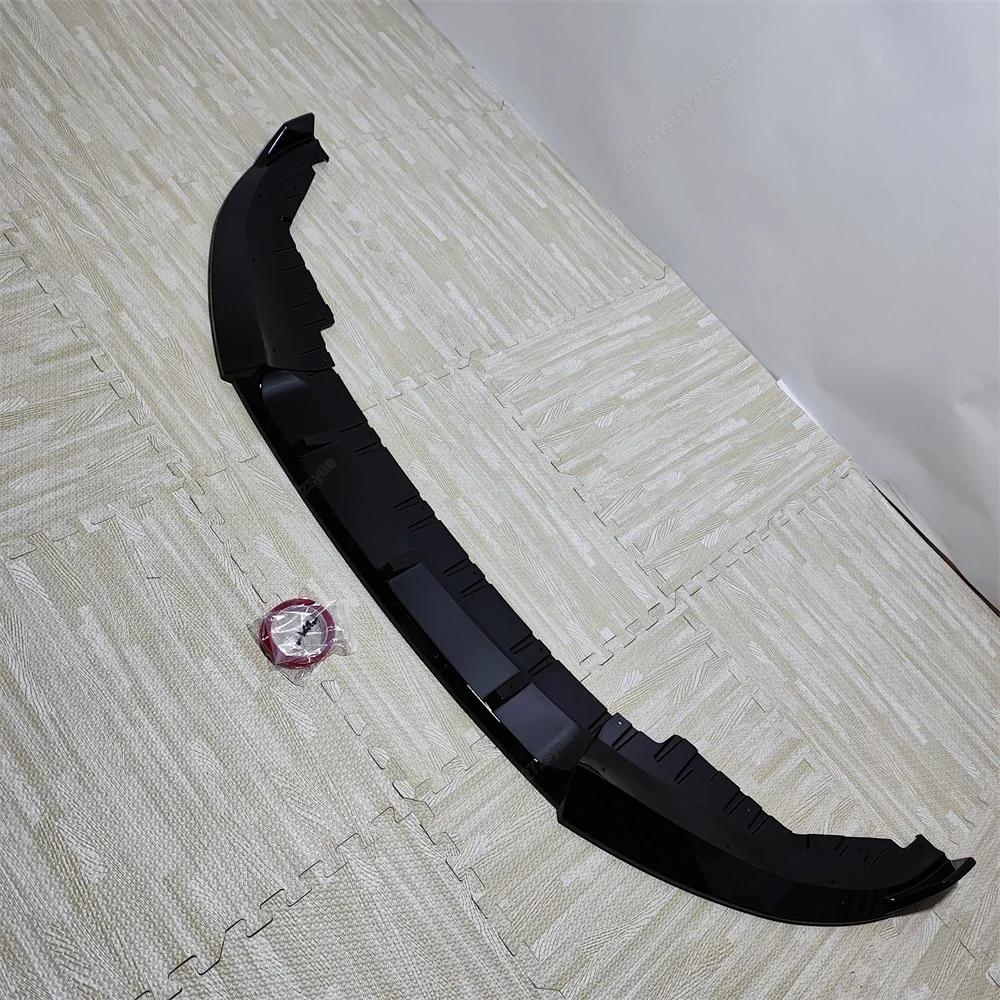 Front Bumper Splitter Lip Diffuser For BMW 4 Series G24 G26 420i 430i i4 M50 M Sport Gran Coupe 4Doors 2021-2024 Bodykits Tuning