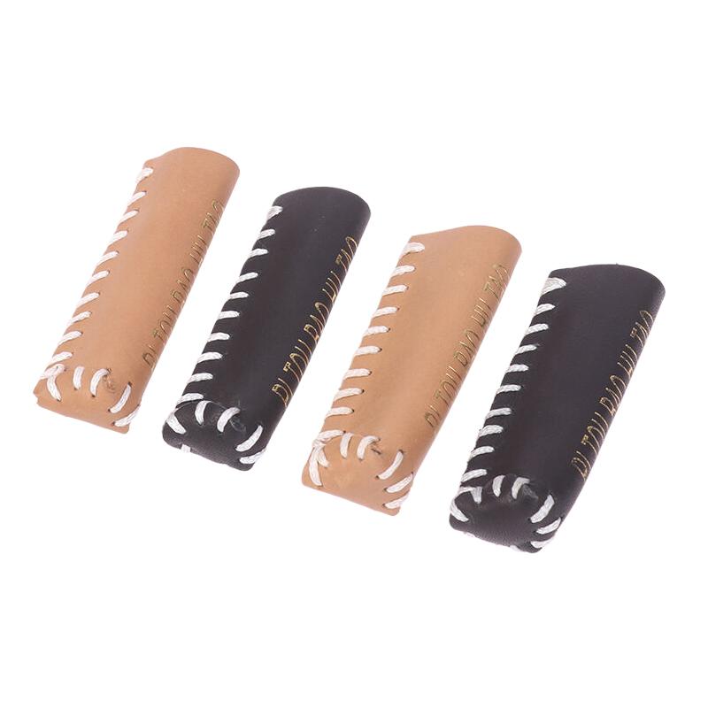 Snooker Billiard Cue Tip Head Protective Leather Cover Cue Head Protector Sturdy Outdoor Sports Accessories