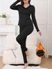 Women's Autumn & Winter Slim Fit Fashion Base Layer Set