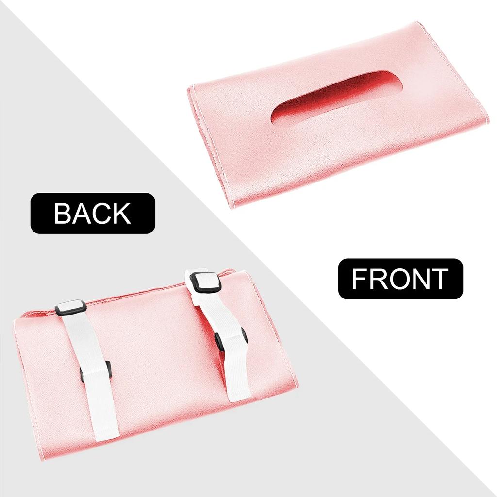 Car Tissue Box Car Sun Visor Tissue Box Interior Holder Auto Interior Storage Universal Car Accessories