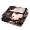 Chris Brown  Blankets Quality Warm  Throw Blanket Winter Decorative Outdoor Street Trend Bedspread