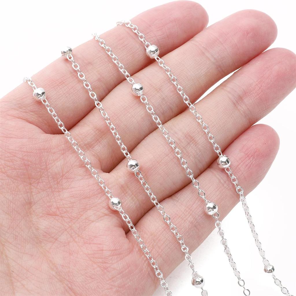 1M/bag1.5/2,0 Positionierung Perle Kette DIY Armband Halskette Ohrringe Ring Schmuck Zubehör