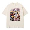 Unisex Kuroko's Basketball Kagami Taiga Graphic T-Shirt, Summer Manga Fashion Vintage Loose Streetwear Women And Men T-shirt