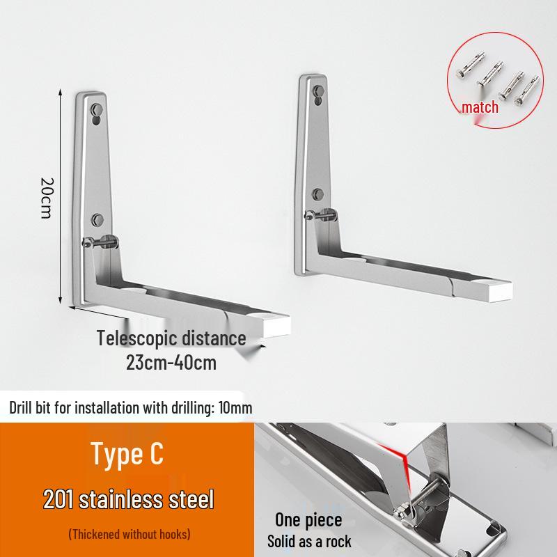 

Настінна висувна стійка для мікрохвильової печі Gao Wenhai з нержавіючої сталі