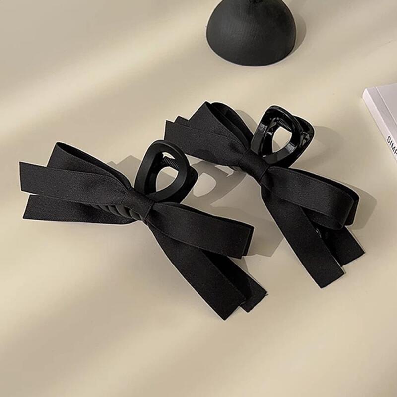 Women s Fall Classic Basic Glossy Big Hair Clip A31668_Glossy Black