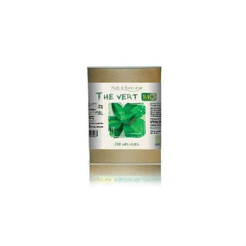 Nat &amp; Form Eco Thé Vert Bio 220 gélules