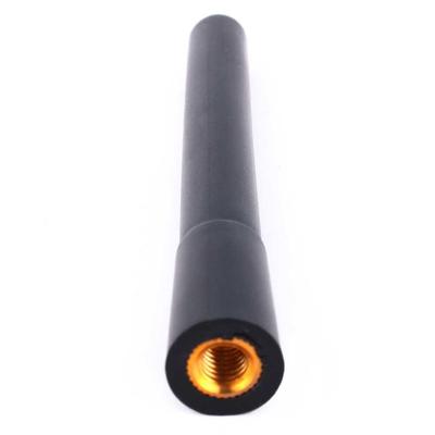 Akozon Antenna Car Truck Black Short Stubby Universal Antenna AM FM Radio Aerial Mast Screw-in 9.6cm