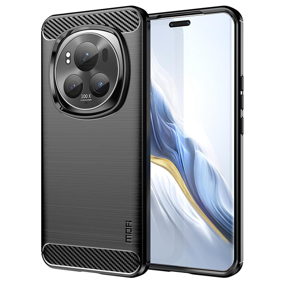 

MOFI JK TPU Series-1 For Honor Magic6 Pro 5G TPU Case Carbon Fiber Texture Mobile Phone Cover A