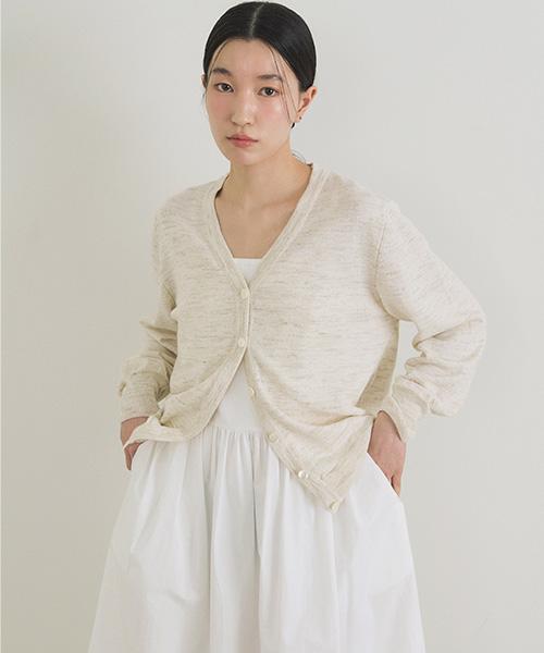 Lingseoul Bustier Shirring Dress-Ivory