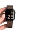 Compatible Crazy Horse Pattern Silicone Magnetic Buckle Strap for Apple Watch Series 11, Huawei Fit34, and Xiaomi Smart Band 89.