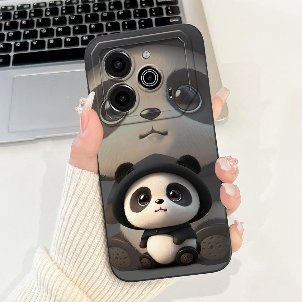 Phone Shell For Tecno Pova 6 Pro 5G Case LI9 Cute Animals Cases Soft Silicone TPU For Pova 6 Pova6 Pro Protector Cover 6.78"