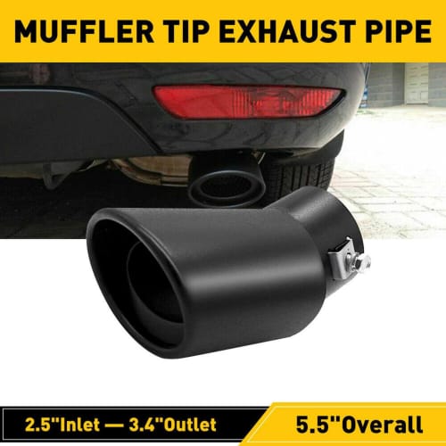Applicable To Nissan Lukes 40 Series 3rd Generation B44A/B45A/B47A/B48A (BA1) Type Tail Throat Stainless Steel Muffler Cutter Tail Throat Car Exhaust