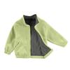 Children's Fashionable Casual High-neck Fleece Thick Long-sleeved Top Jacket
