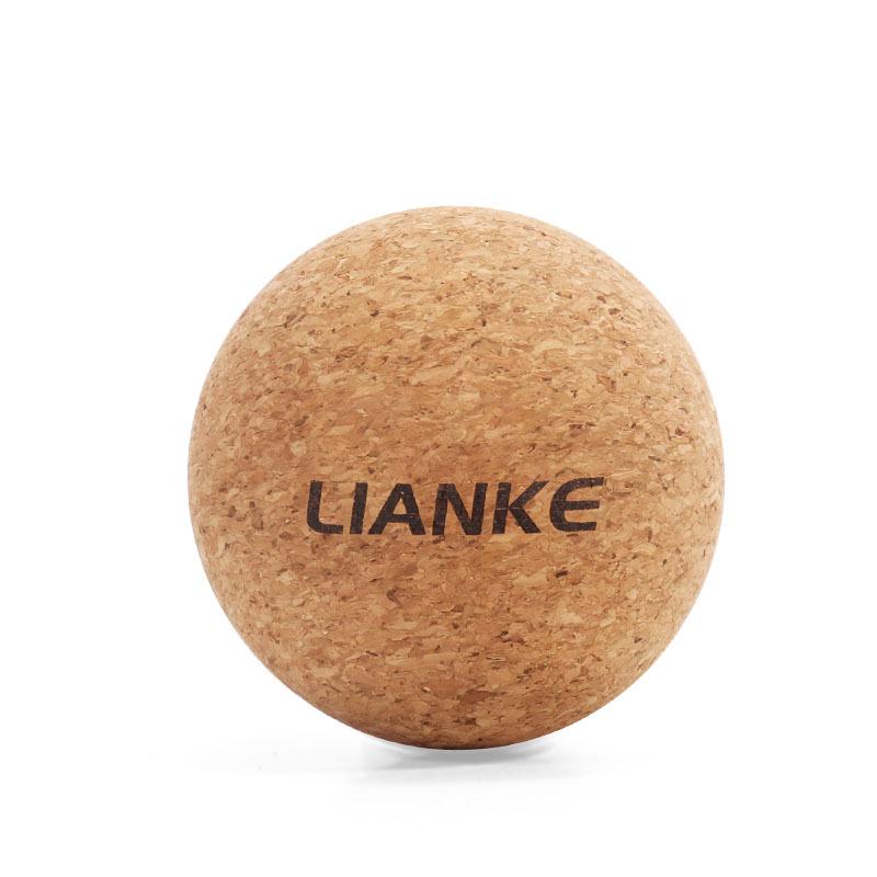 Cork Peanut Yoga Massage Ball for Muscle Relaxation