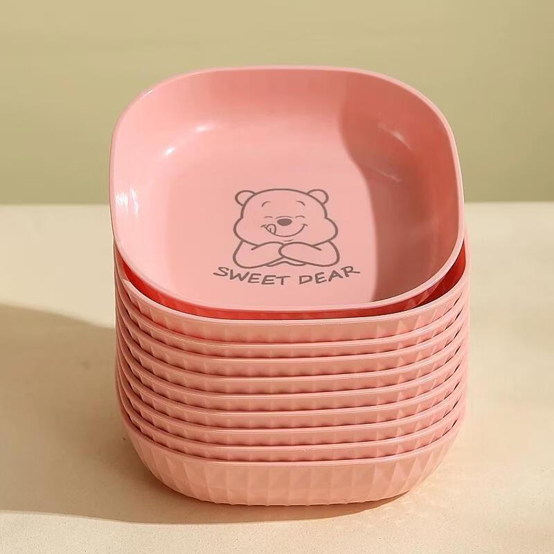 HANDUNYOU Creative Ceramic Bone Tray - Cute Bear Design