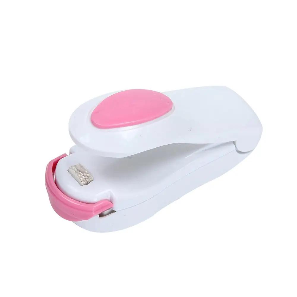 Kitchen Gadget Sealing Machine, Mini Plastic Package Sealer, Food Close Storage Bags Clips, Heat Bag Sealer, Portable