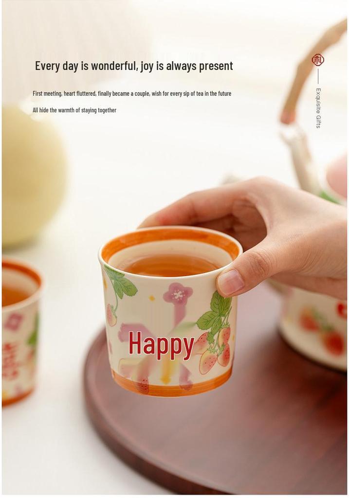 Tea Kettle and Cup Set - Perfect Wedding Gift for Newlyweds or Best Friends