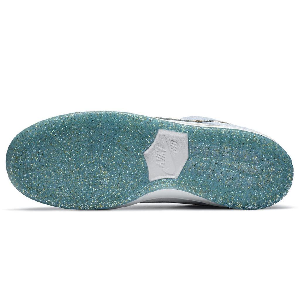 Sean Cliver X Nike Dunk Low SB Holiday Special Unisex Sneakers Blue White Psychic-Blue DC9936-100