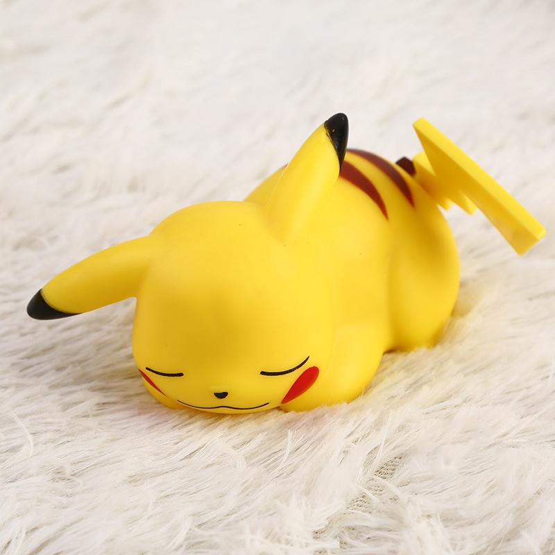 Pokemon Pikachu Nattlys Glødende Leketøy for Barn Pokemon Pikachu Søt Nattbordslampe Barnas Bursdags Julegave