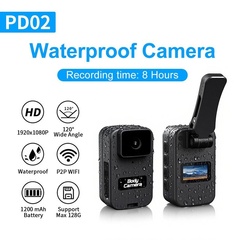 1080P Pocket Vlog Camera and Small Body Camera Waterproof Video Camera Camcorder for Cycling Recorder Travel Camera