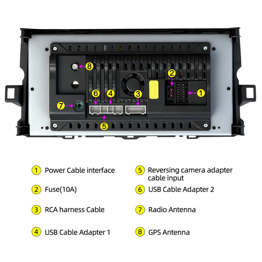 REAKOSOUND Autoradio 7'' Touchscreen Carplay für Toyota auris 2 Din Auto-Multimedia mit Bluetooth Video Autoradio Radioempfänger