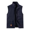 Spring and Autumn Men's Middle-aged and Elderly Outdoor Leisure Large-size Vest Loose Multi-bag Tooling Sports Vest