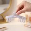 Haarkralle Hohl Design Anti-Rutsch-Zähne Hinterkopf Duschclip Leicht Mittlere Größe Hai-Haarkralle Vielseitiges Haaraccessoire