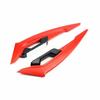 1 Paar Motorrad-Windflügel mit Klebeaufkleber Dynamischer Flügelaufkleber Motorrad-Modifikation Motorrad-Flügellet Aerodynamisch