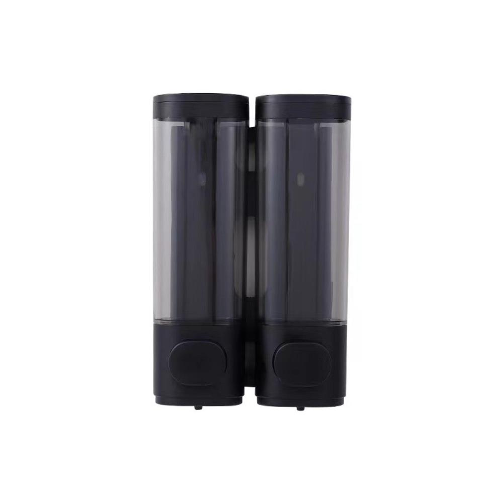 White Black Shampoo Gel Dispenser Wall-mounted Liquid Soap Container Manual Soap Dispenser  Hotel