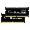 Mémoire RAM SO-DIMM - G.Skill - RipJaws Series - 32 Go (2 X 16 Go) - DDR5 4800 MHz - CL40