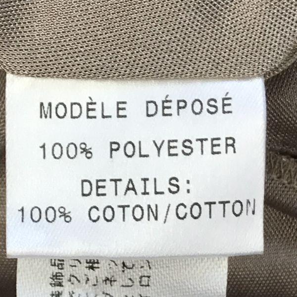 New with Tag PAULE KA Sleeveless Knee-Length Flare Dress/Size 36/S/Beige/Formal(USED)