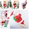 Chimney Santa Claus Climbing Ladder Climb Rop Santa Plush Toy Climbing Santa Claus Doll  Party
