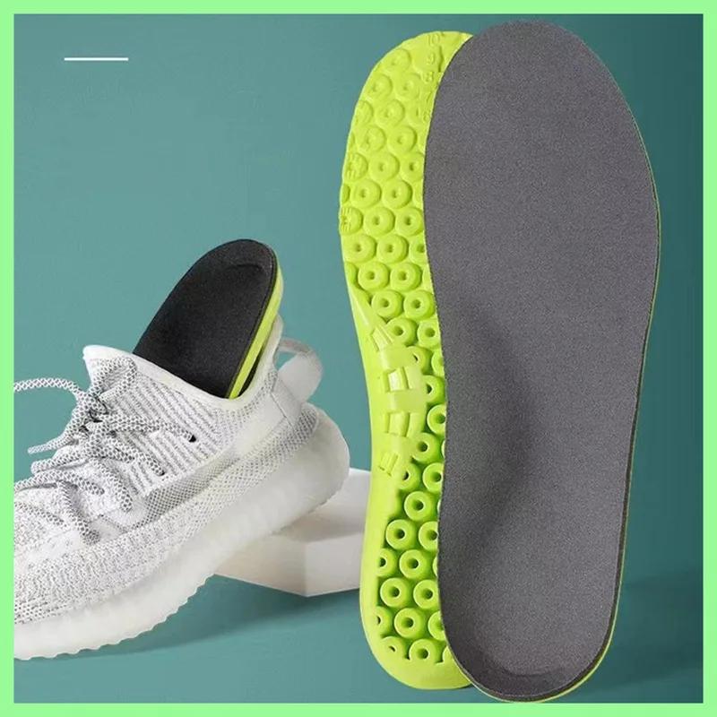 Memory Foam Sports Shoes Insoles Men Women Arch Supports Insole for Feet Shock Absorption Shoe Pads Plantar Fasciitis Shoe Sole