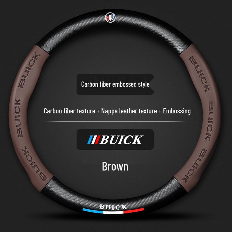 Universal Steering Wheel Cover for Buick Excelle, Verano, Regal, Encore, LaCrosse, Yuelang - All Seasons