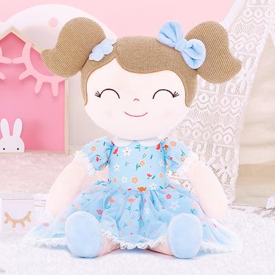 Bonecas de Pelúcia para Bebês Primavera Meninas Brinquedos de Pelúcia Presentes para Bebê Menina Ideias de Brinquedos de Pelúcia para Presentes de Chá de Bebê 30cm Azul