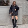 Imitation Fur Coat Women's Medium and Long Winter Imitation Fox Hair Slim and Thin Thickened Fur Coat