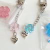 Adorable Four Leaf Clovers Pendant for Bags Or Keys Handmade Keychain Lanyard Phone Strap Stylish Cellphone Decoration