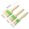3 PCS Pastry Brush Non Slip Handle Brush Cake Decorating Brush Essential Baking Tool Set Suitable for Cooking and Baking