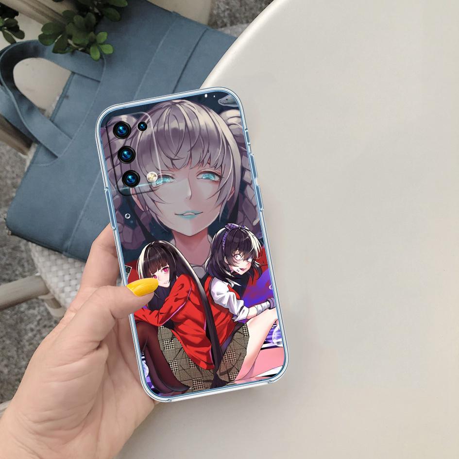 PP42 Kakegurui Transparent Phone Case for Motorola Moto G40 G04 G05 One Ace Action  Fusion + Plus Hyper Macro Vision Zoom