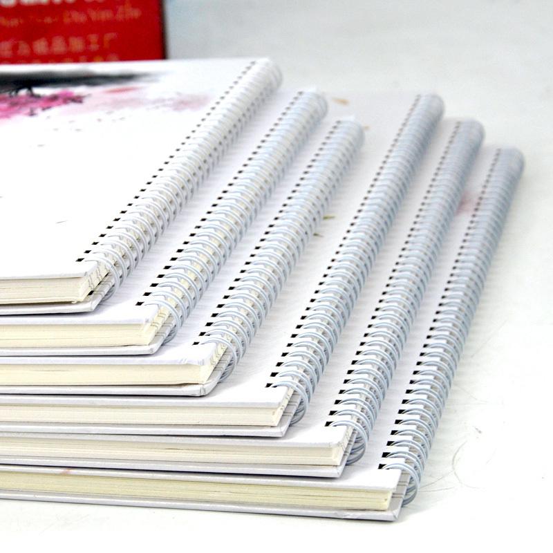 100pcs A4 Size 34 Teeth Hole Notebook Double Wire Metal Binding Loop Calendar Coil Loose-leaf Notebook Book Ring Spring Staplin