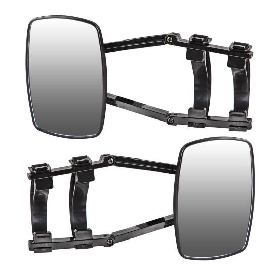 Car Extension Mirror Universal Clip-on Towing Mirrors Easy To Install Adjustable Extension Mirror for SUV Trailer Truck