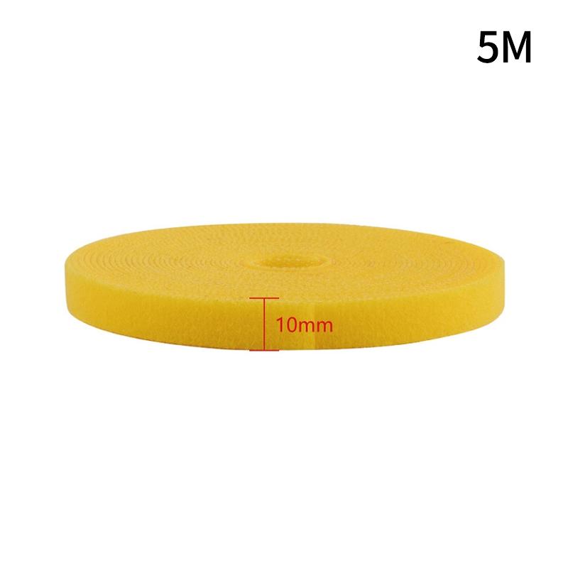 Self Adhesive Nylon Plant Ties Adjustable Plants Hook Plant Support Reusable Fastener Tape Garden Twine Bandage Fastener Tapes