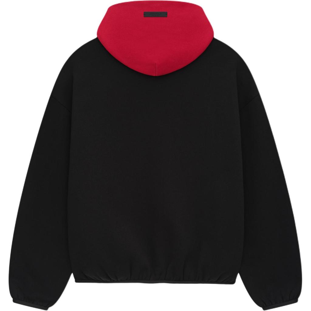 Fear of God Essentials x NBA Chicago Bulls Hoodie Black Red Unisex Tops 192AL246504F
