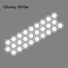 Honeycomb Hexagonal Graphics Car Vinyl Decal Car Body Side Sticker Waterproof Modification Decoration Auto Tuning Accessories