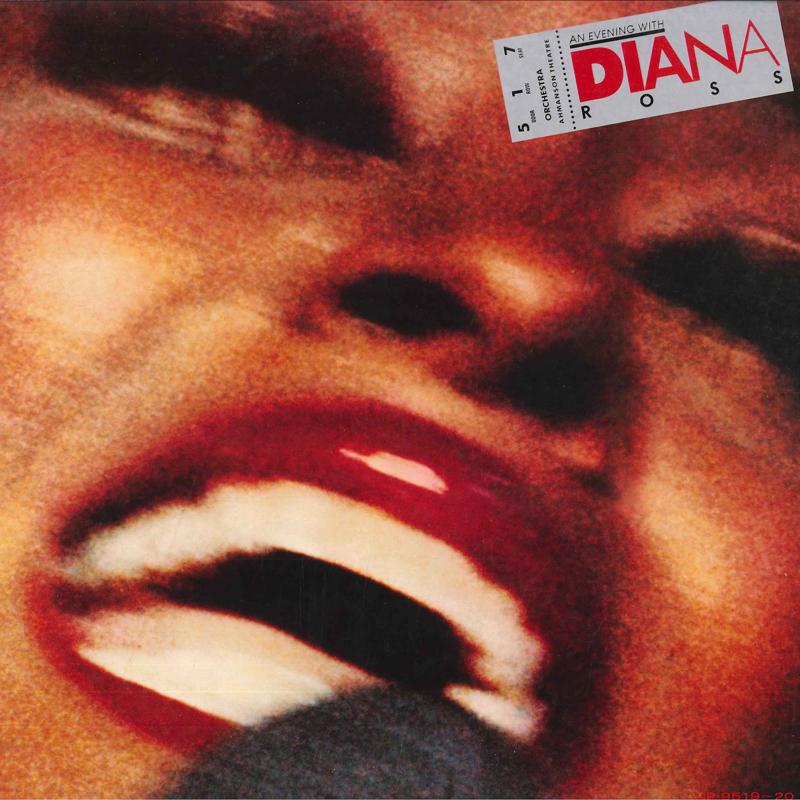 LP Record DIANA ROSS  An Evening With Diana Ross VIP951920 MOTOWN 1977 Japan Obi SoulFunk Used