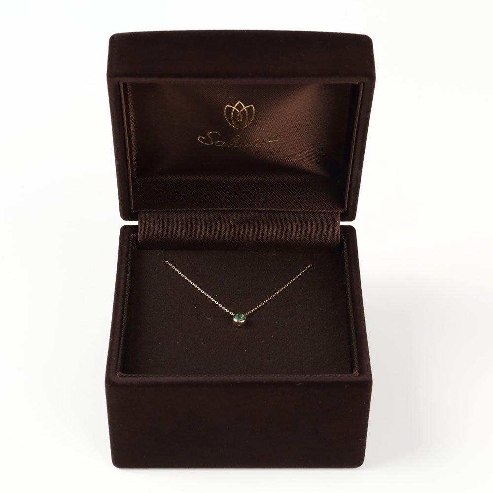 Power Stone Necklace Stylish Natural Stone Series Love Marriage Luck [Sakiya] - (Emerald) - Luck,