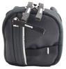 Ostrich Saddle Bag Black [SP-505]
